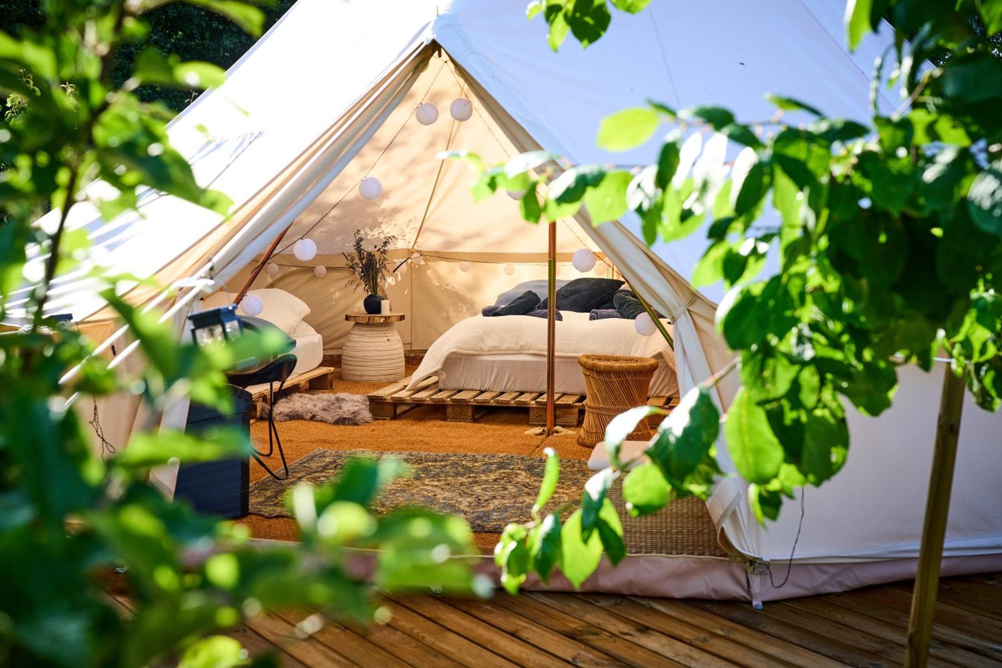 Отель Hesselgaard Glamping Dalby Экстерьер фото